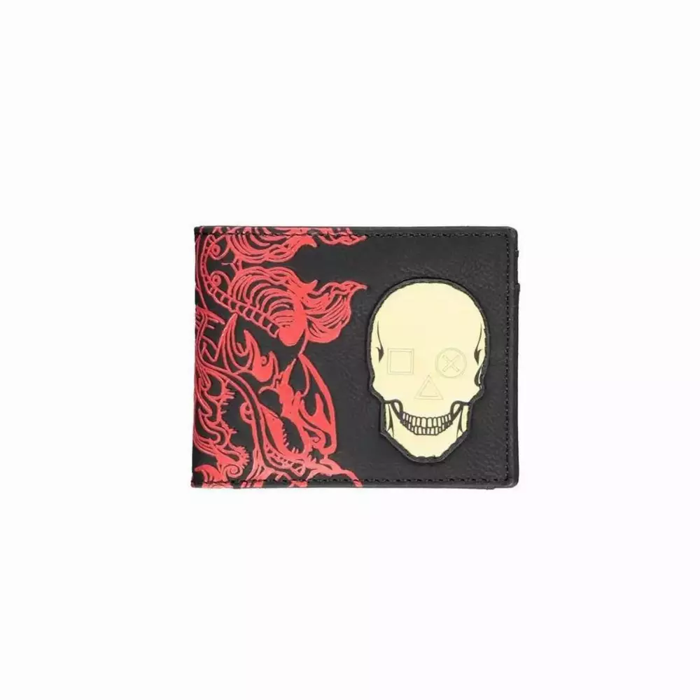 Портфейл Playstation - Skull Bifold Wallet