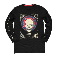 Блуза Bioworld Difuzed Playstation, Skull, мъжка с дълъг ръкав, XXL