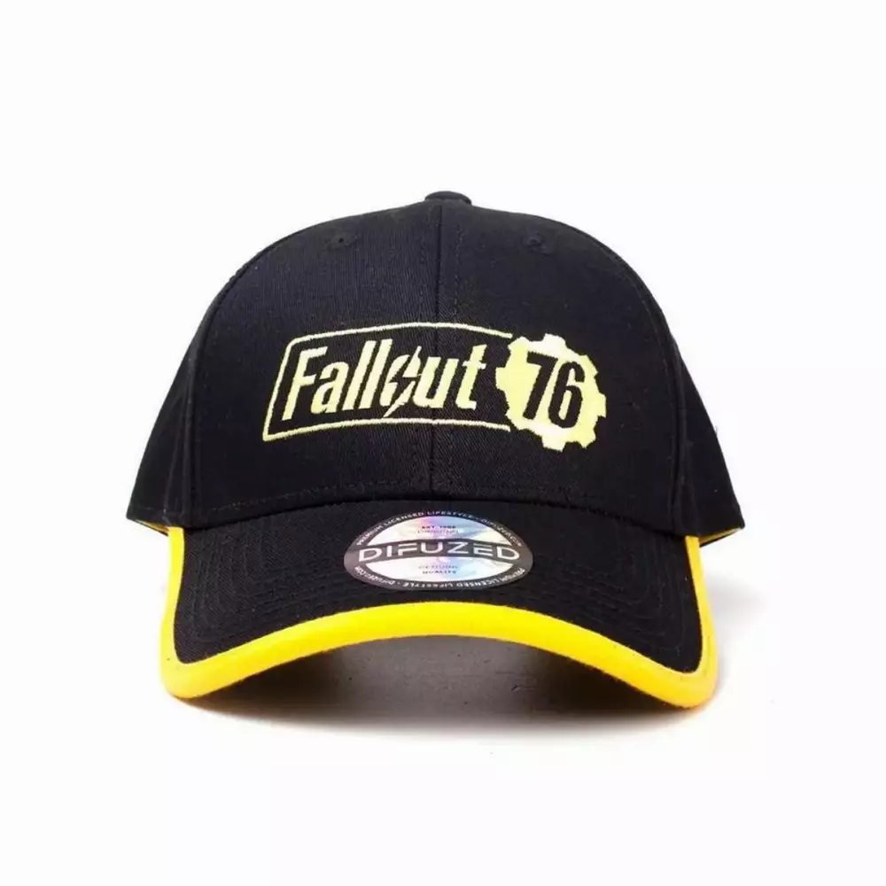 Шапка Fallout 76 - Yellow Logo - Adjustable Cap