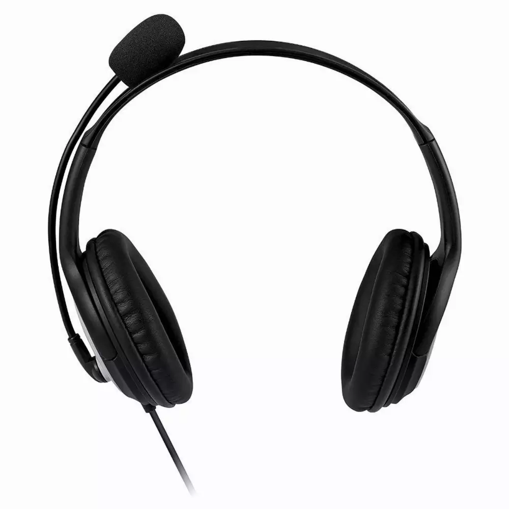 Слушалки Microsoft LifeChat LX-3000 Skype Certified, Микрофон, Черни