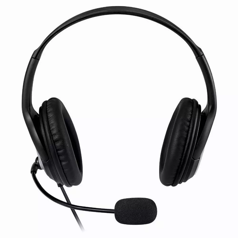 Слушалки Microsoft LifeChat LX-3000 Skype Certified, Микрофон, Черни