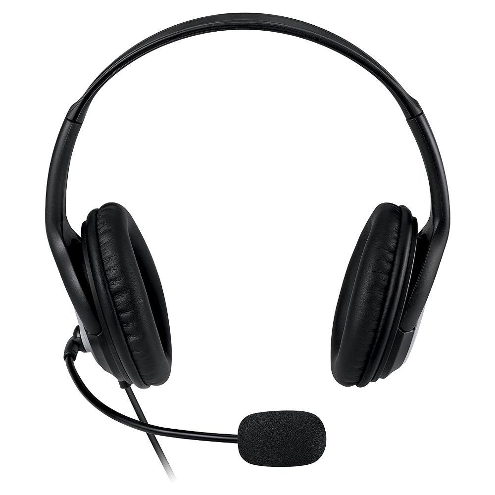 Слушалки Microsoft LifeChat LX-3000 Skype Certified, Микрофон, Черни 