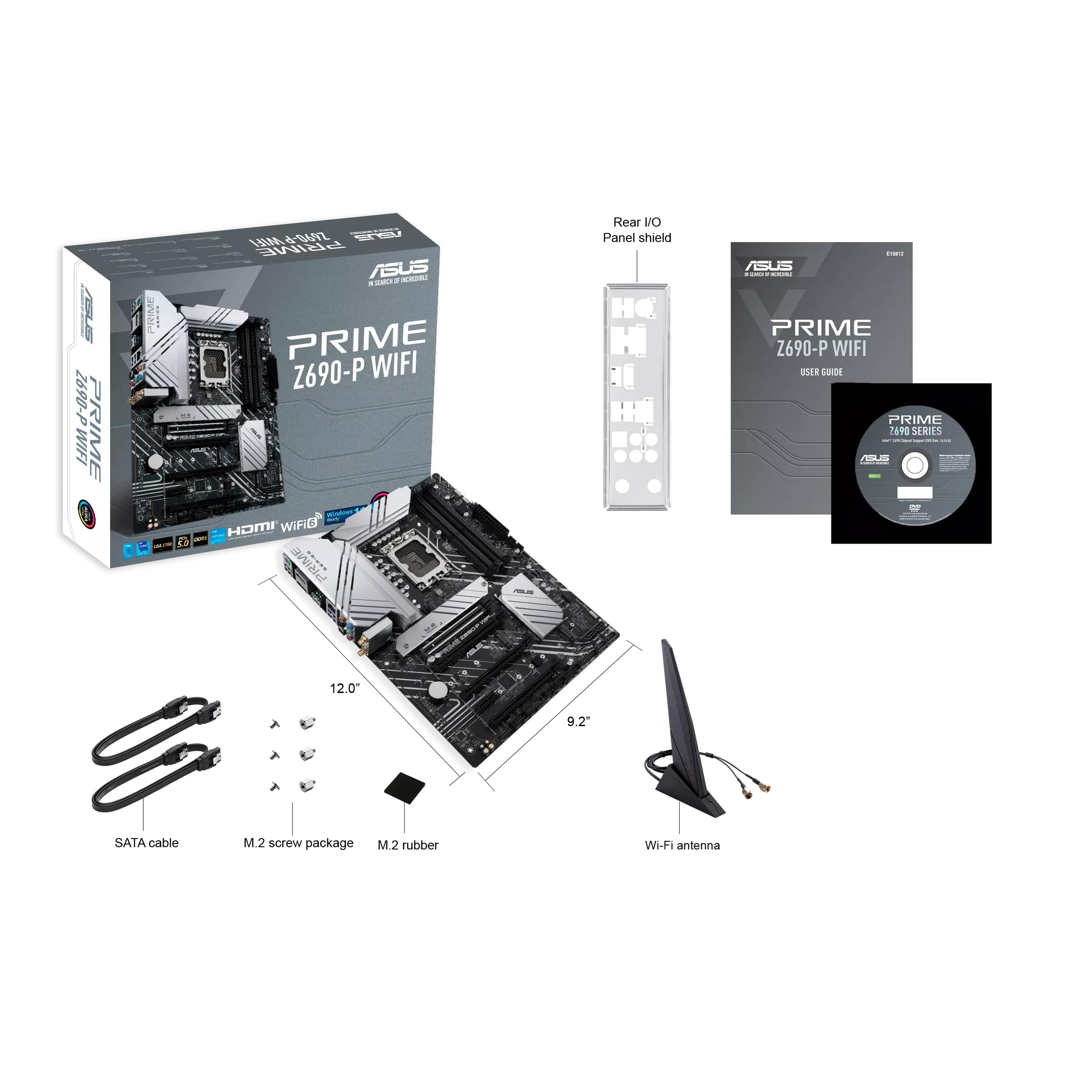 Дънна платка ASUS PRIME Z690-P WIFI LGA1700