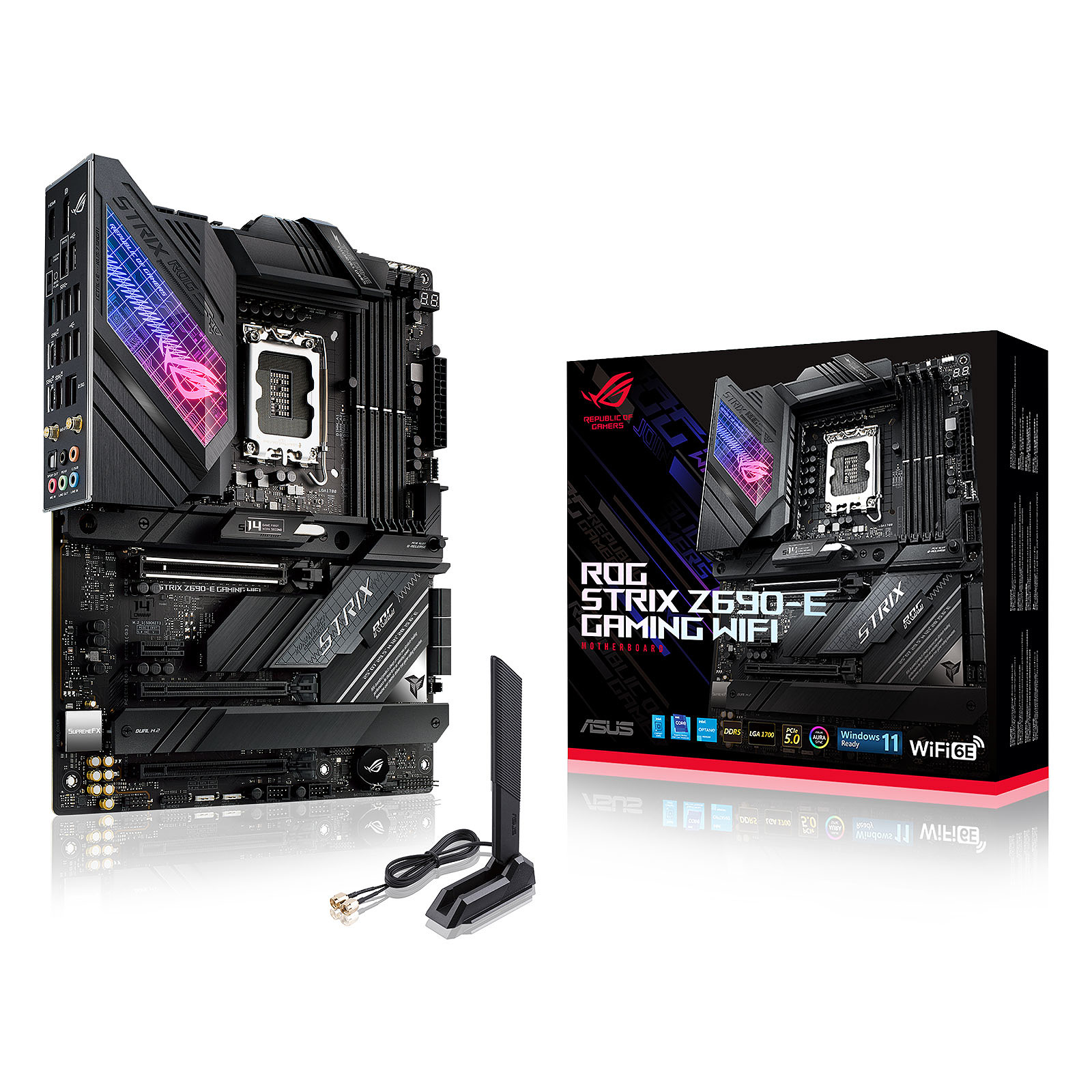 Дънна платка ASUS ROG STRIX Z690-E GAMING WIFI