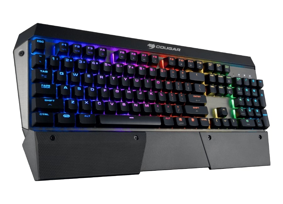 Геймърска механична клавиатура COUGAR ATTACK X3 Cherry MX Red RGB -  CG37ATRM1MG1002