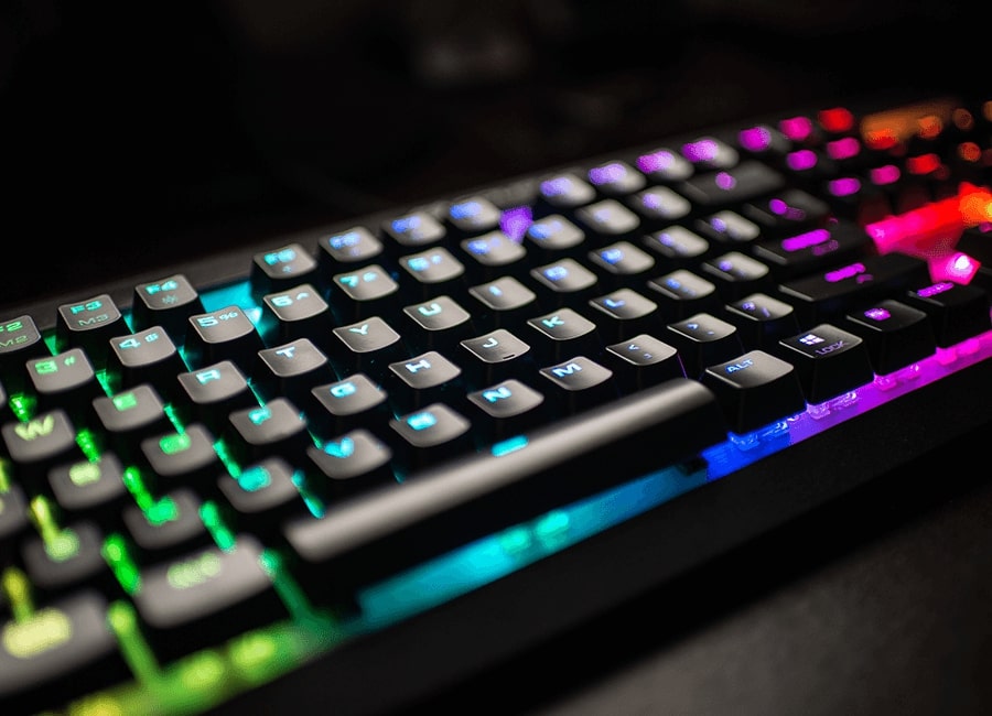 Геймърска механична клавиатура COUGAR ATTACK X3 Cherry MX Red RGB -  CG37ATRM1MG1002