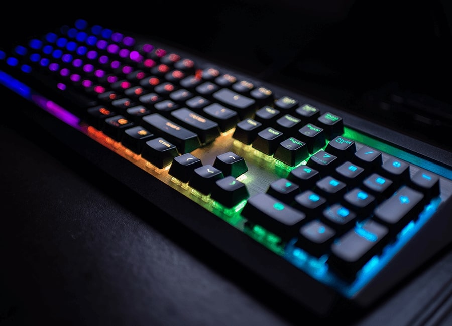 Геймърска механична клавиатура COUGAR ATTACK X3 Cherry MX Red RGB -  CG37ATRM1MG1002