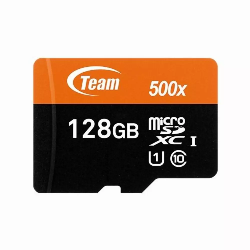 Карта памет TEAM microSDHC / SDXC UHS-1, 128GB, SD адаптер