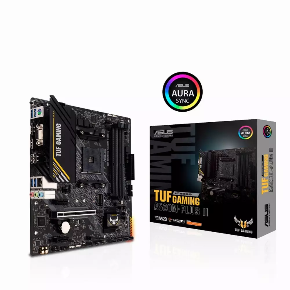 Дънна платка ASUS TUF GAMING A520M-PLUS II