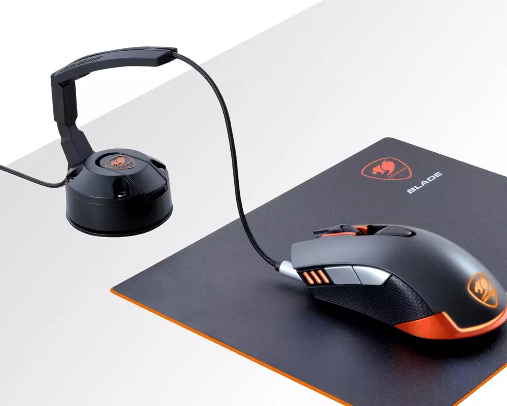 Геймърски аксесоар за кабела на мишката COUGAR Bunker Gaming Mouse Bungee