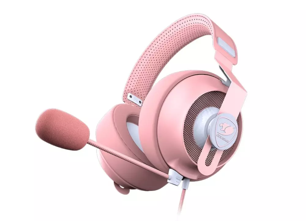 Геймърски слушалки Cougar Phontum S Pink