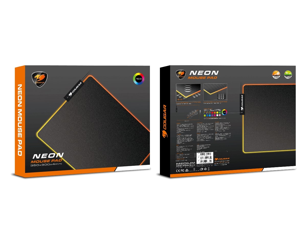 Геймърски пад Cougar NEON RGB