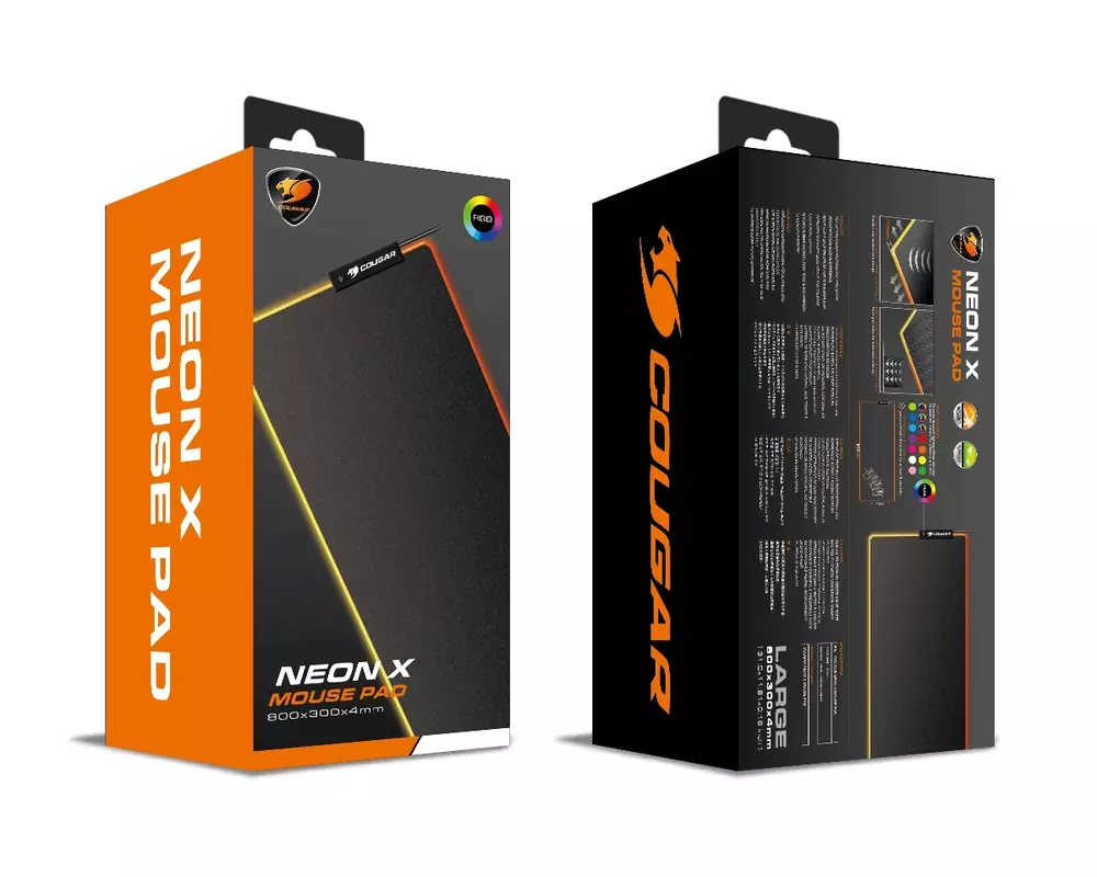 Геймърски пад Cougar NEON X RGB