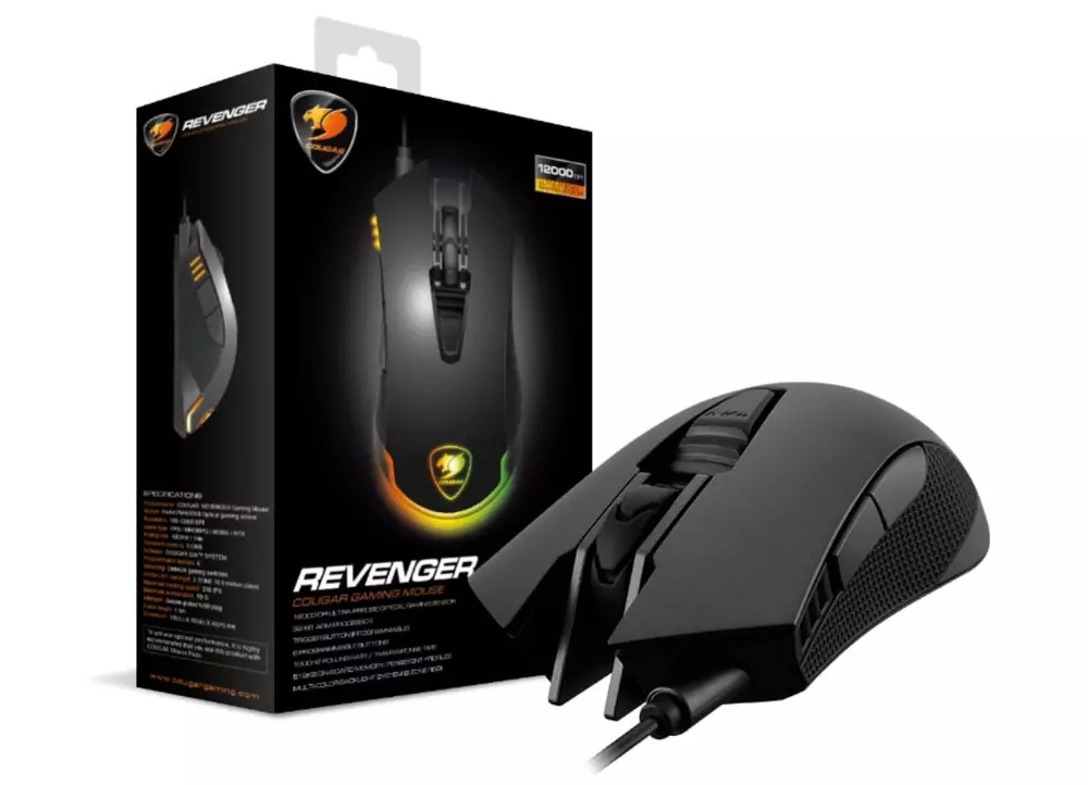 Геймърска мишка Cougar Revenger RGB - CG3MREVWOI0001