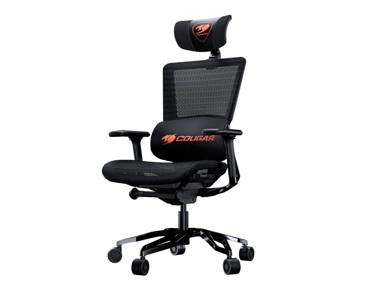 Ергономичен геймърски стол COUGAR Argo BLACK