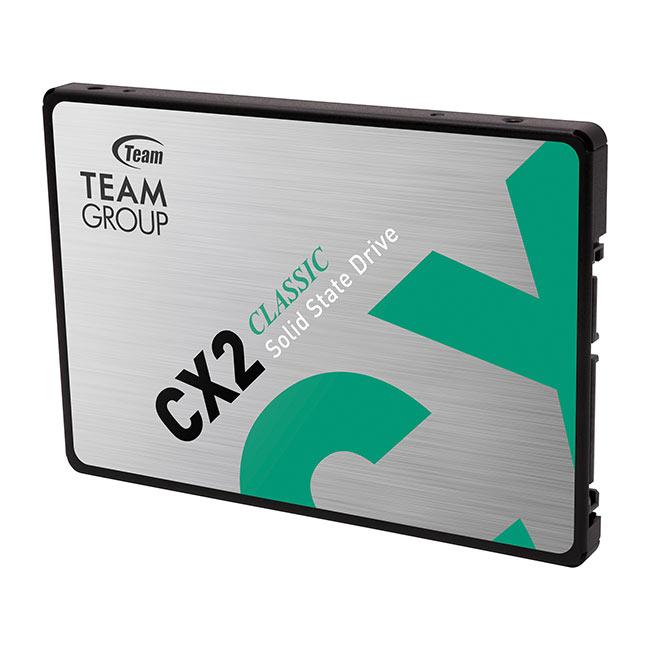 Диск SSD Team Group CX2 256GB 2.5" SATA III 6Gb/s Black - T253X6256G0C101