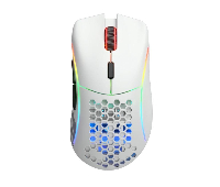 Геймърска мишка Glorious Model D Wireless (Matte White)