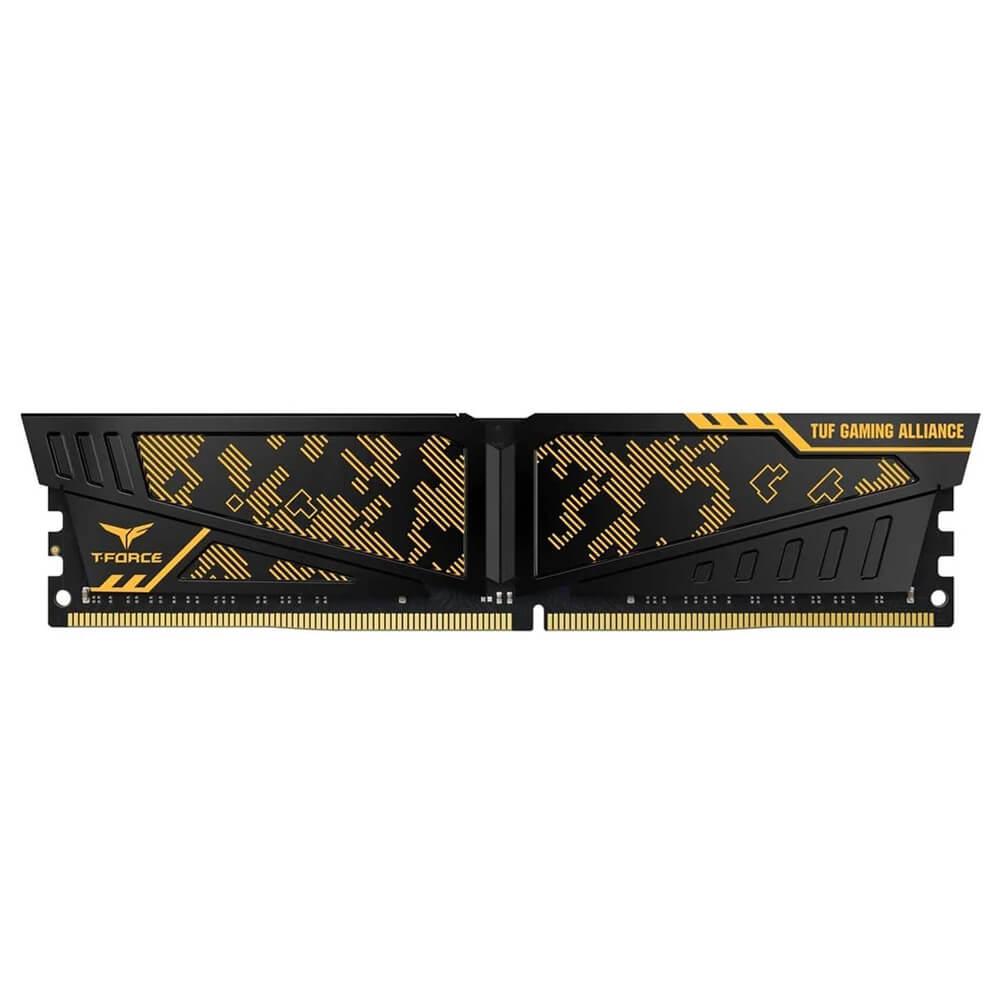 Памет Team Group T-Force Vulcan TUF Yellow 16GB DDR4 3200MHz CL16 - TLTYD416G3200HC16F01