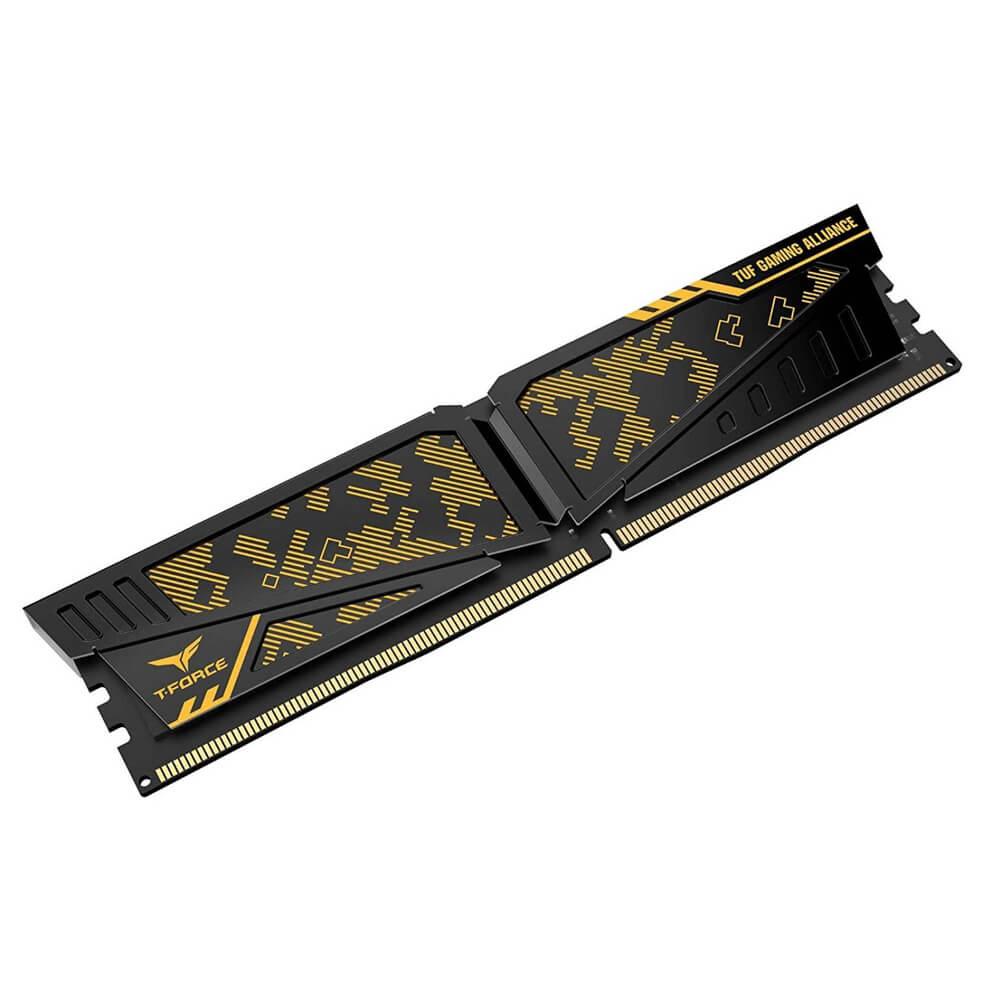 Памет Team Group T-Force Vulcan TUF Yellow 16GB DDR4 3200MHz CL16 - TLTYD416G3200HC16F01