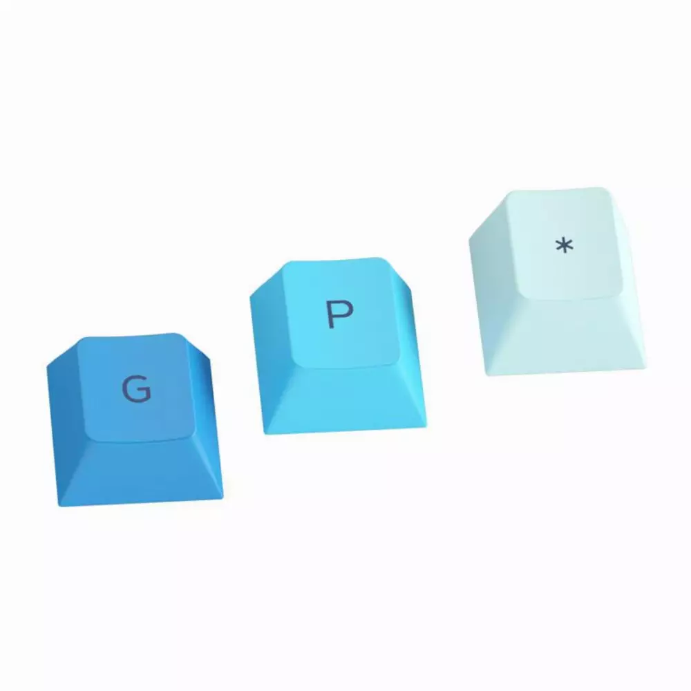 Καπάκια για μηχανικό πληκτρολόγιο Glorious GPBT Doubleshot 114-Keycap Carribean Ocean US-Layout