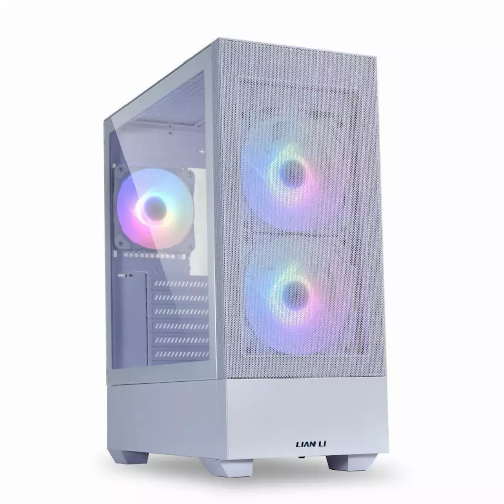 Кутия Lian Li LANCOOL 205 Mesh Mid-Tower Tempered Glass White