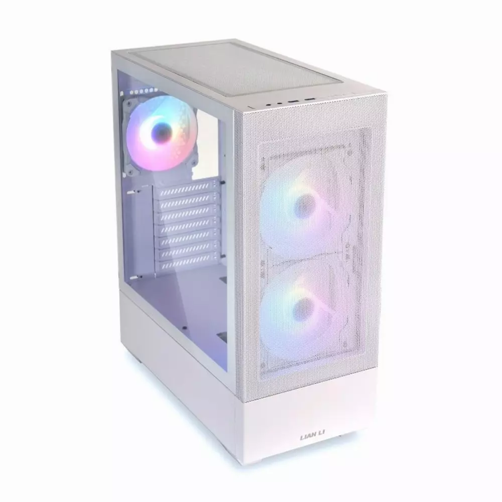 Кутия Lian Li LANCOOL 205 Mesh Mid-Tower Tempered Glass White