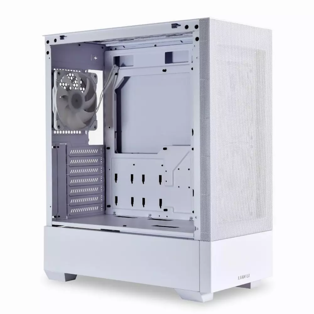 Кутия Lian Li LANCOOL 205 Mesh Mid-Tower Tempered Glass White
