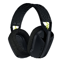 Геймърски безжични слушалки Logitech G435 Lightspeed Wireless, Микрофон, Черни