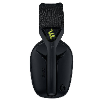 Геймърски безжични слушалки Logitech G435 Lightspeed Wireless, Микрофон, Черни