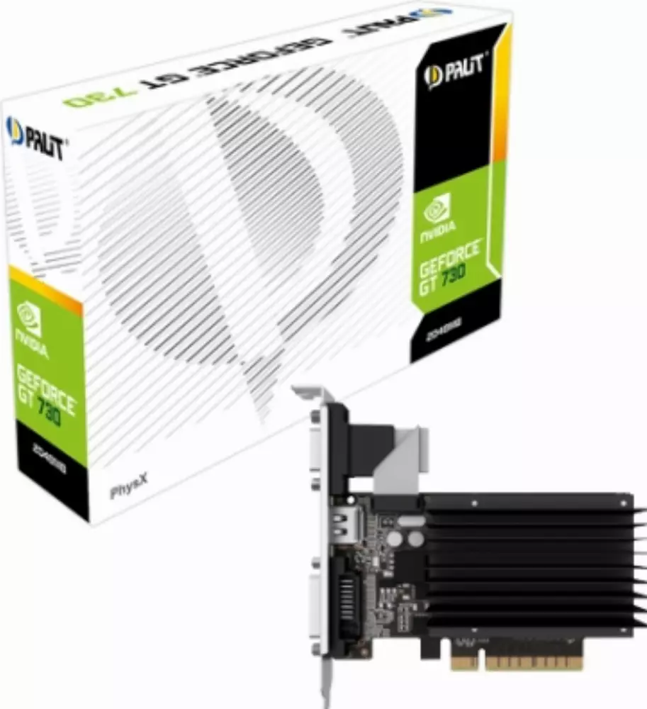 Видео карта Palit GeForce GT 730 2GB SD3 HS - NEAT7300HD46H
