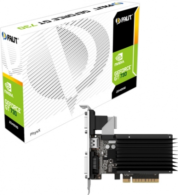 Видео карта Palit GeForce GT 730 2GB SD3 HS - NEAT7300HD46H