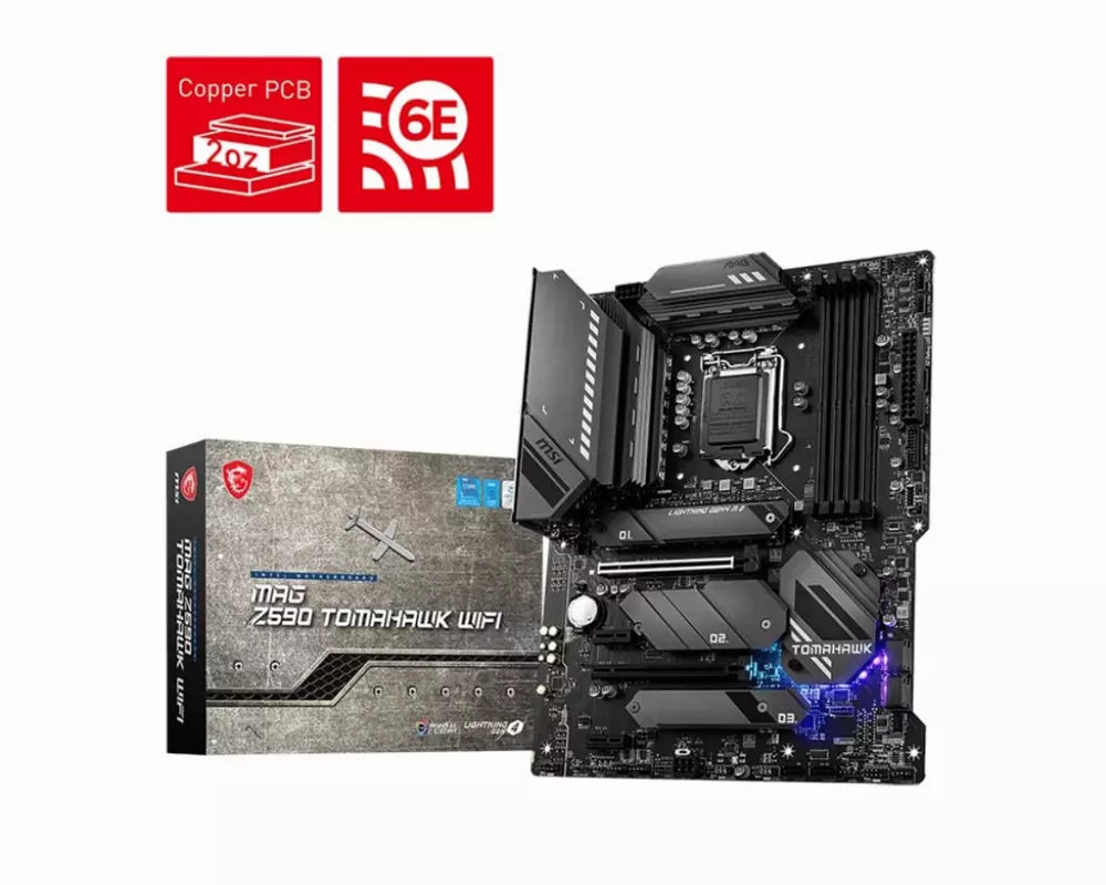 Дънна платка MSI MAG Z590 TOMAHAWK WIFI