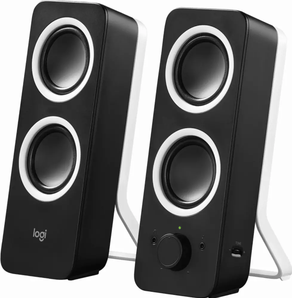 Колонки Logitech Z200 Speaker Black 2.0 10W - 	980-000810