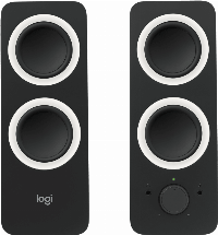 Колонки Logitech Z200 Speaker Black 2.0 10W - 	980-000810