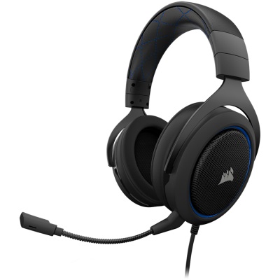 Геймърски слушалки Corsair HS50 PRO STEREO Gaming Headset Blue - CA-9011217-EU