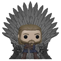 Фигурка Funko POP! Deluxe: Game of Thrones - Ned Stark on Throne 15cm #93