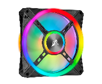 Вентилатор Corsair iCUE QL120 Black, RGB, PWM, 120mm - CORSAIR-FAN-QL120-BK