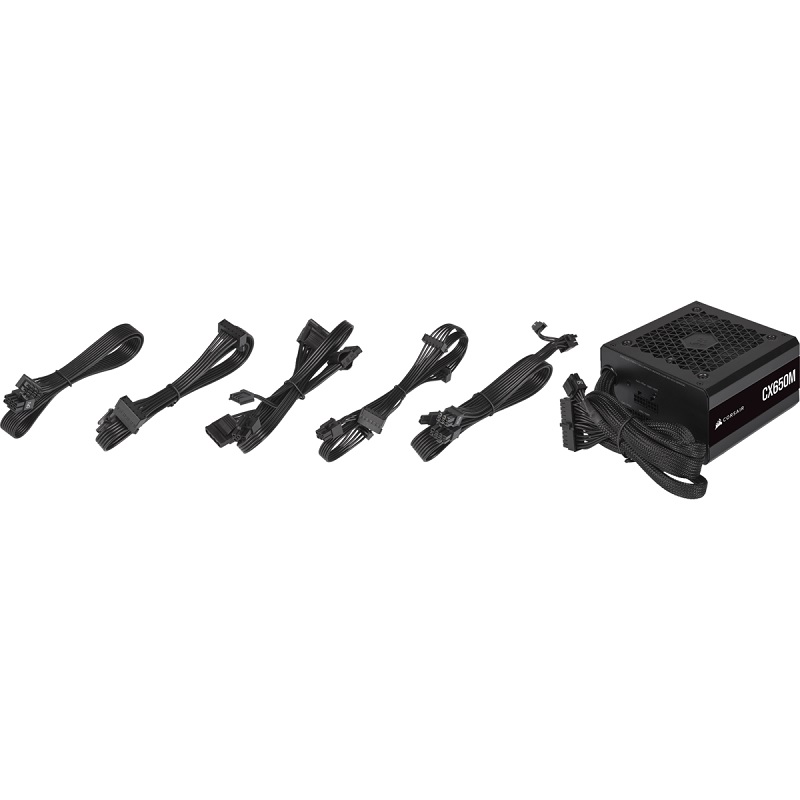 Захранване Corsair CX650M (650W) 80 Plus Bronze Semi-Modular PSU - CP-9020221-EU