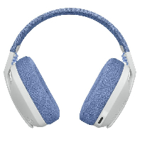 Геймърски безжични слушалки Logitech G435 Lightspeed Wireless, Микрофон, Бял