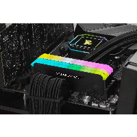 Памет Corsair Vengeance RGB RS 16GB DDR4 3200MHz CL16 Black - CMG16GX4M2E3200C16