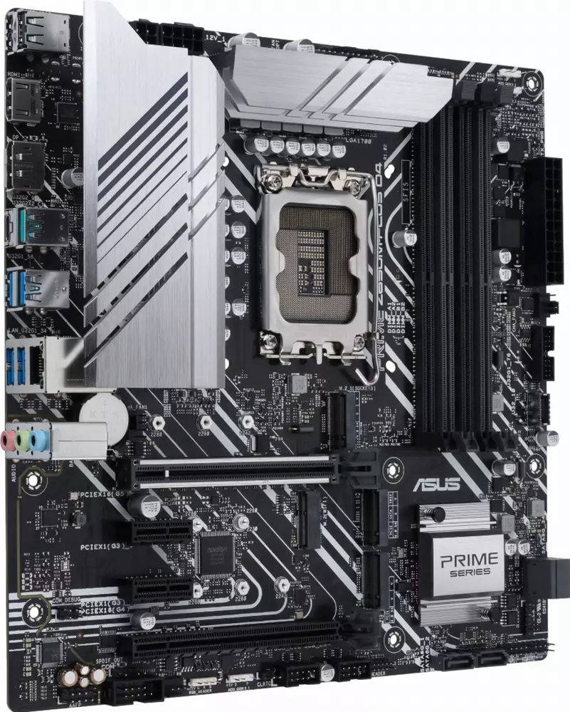 Дънна платка ASUS PRIME Z690M-PLUS D4 LGA1700 DDR4