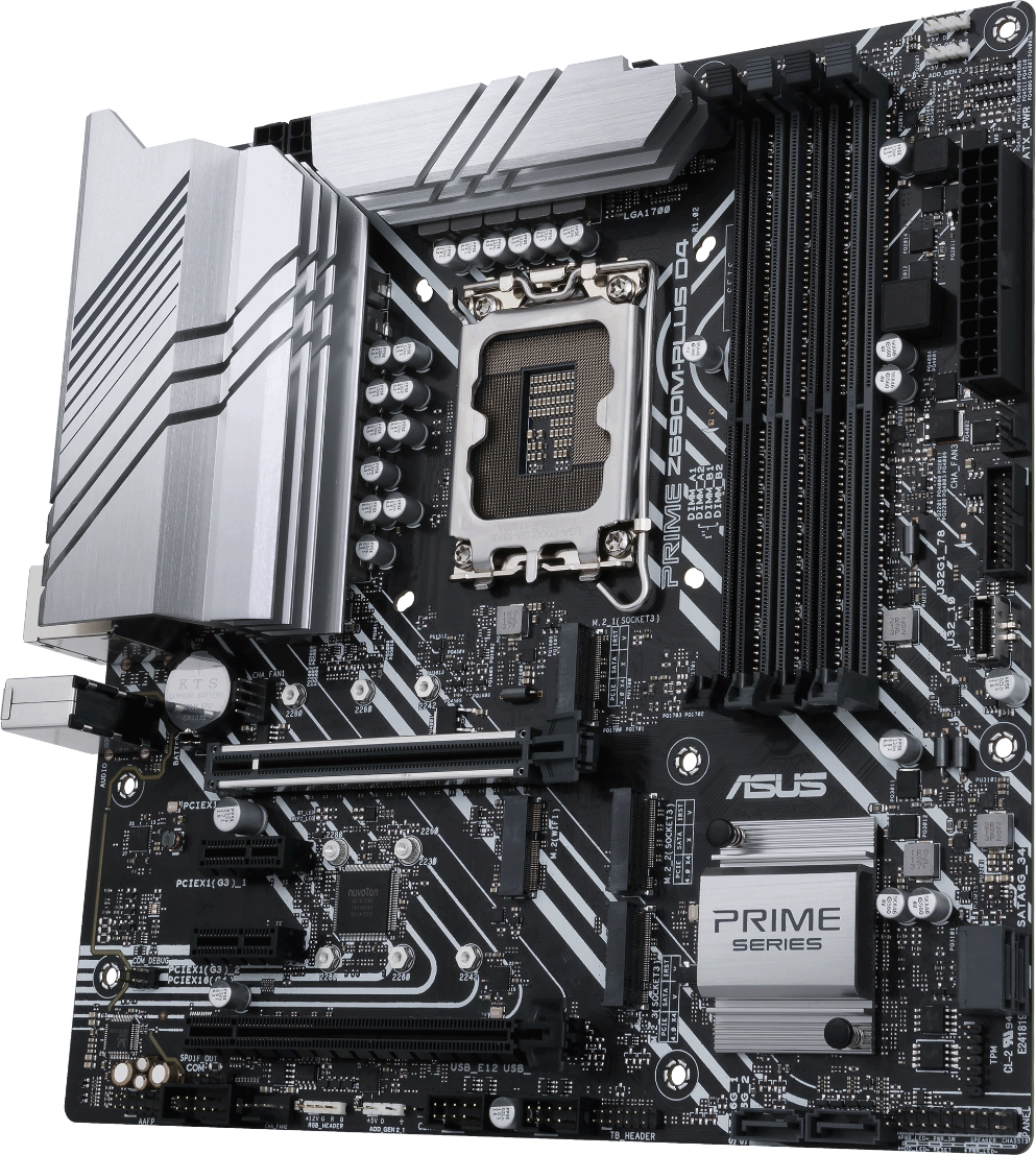 Дънна платка ASUS PRIME Z690M-PLUS D4 LGA1700 DDR4