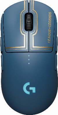 Геймърска мишка Logitech G PRO Wireless, League of Legends Edition - 910-006449