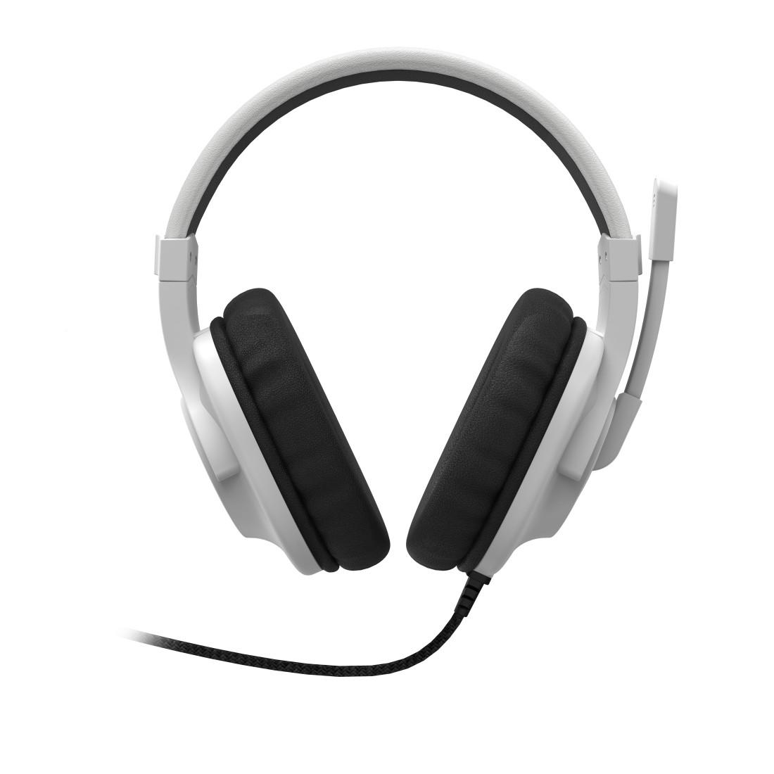Gaming ακουστικά Hama, Για PlayStation 5, Μικρόφωνο, 3.5mm jack, Λευκό/Μαύρο