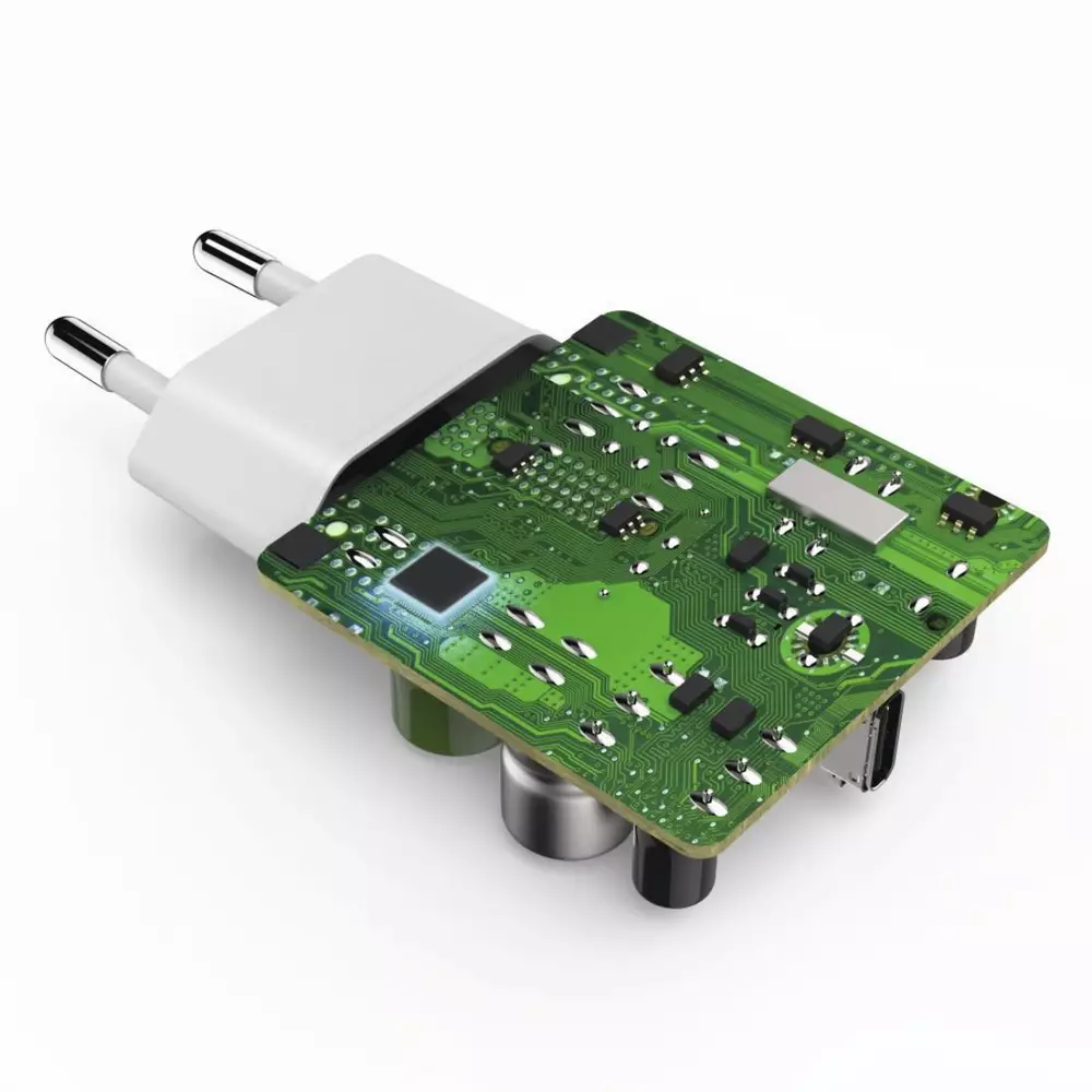 Мрежово зарядно HAMA 183277, USB Type-C, Power Delivery (PD), Qualcomm, 18 W, Бял