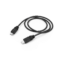 Кабел HAMA USB-C мъжко - USB-C мъжко, За зареждане на PS5, 3 м., Черен