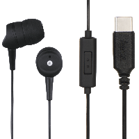 Слушалки HAMA Basic4Phone USB-C, Микрофон, In-Ear, Черен