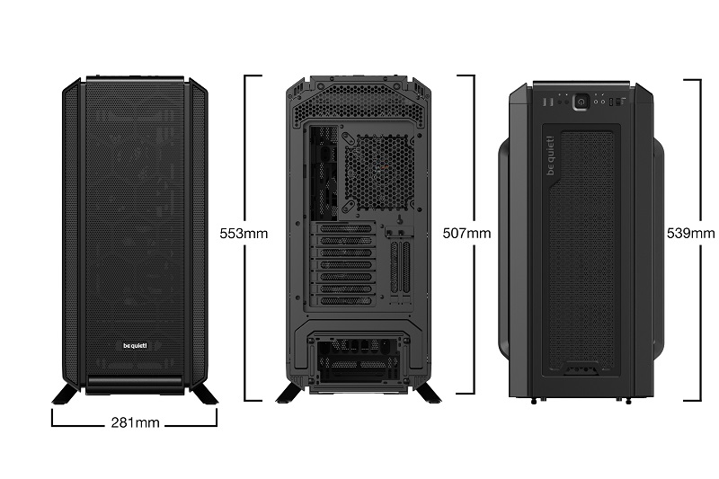 Кутия be quiet! Silent Base 802 Black - BG039