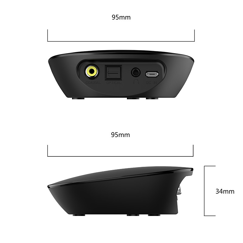 Блутут ресийвър Orico BR01-PRO NFC Bluetooth 4.1 receiver Optical Coaxial 3.5mm out