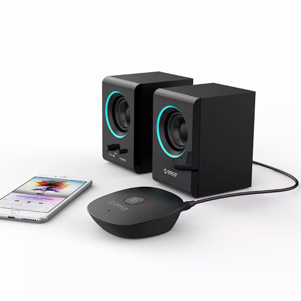 Блутут ресийвър Orico BR01-PRO NFC Bluetooth 4.1 receiver Optical Coaxial 3.5mm out